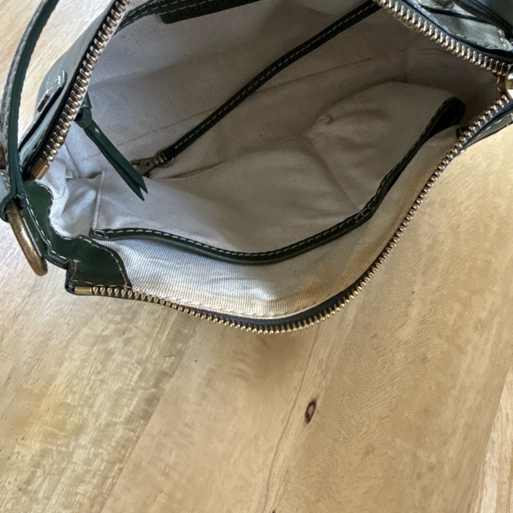 Michael Kors Astor Green Shoulder Bag original - Picture 6 of 16